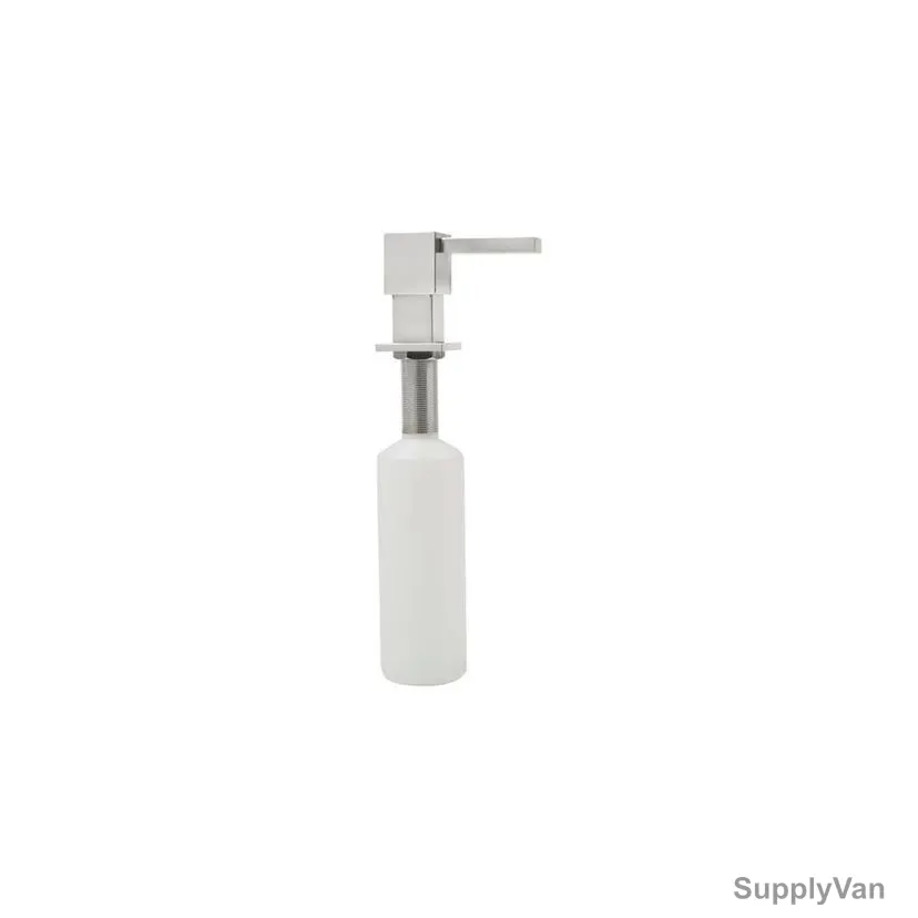 Teka Kitchen Soap Dispenser, PS111-BN, Stainless Steel, White and Silver