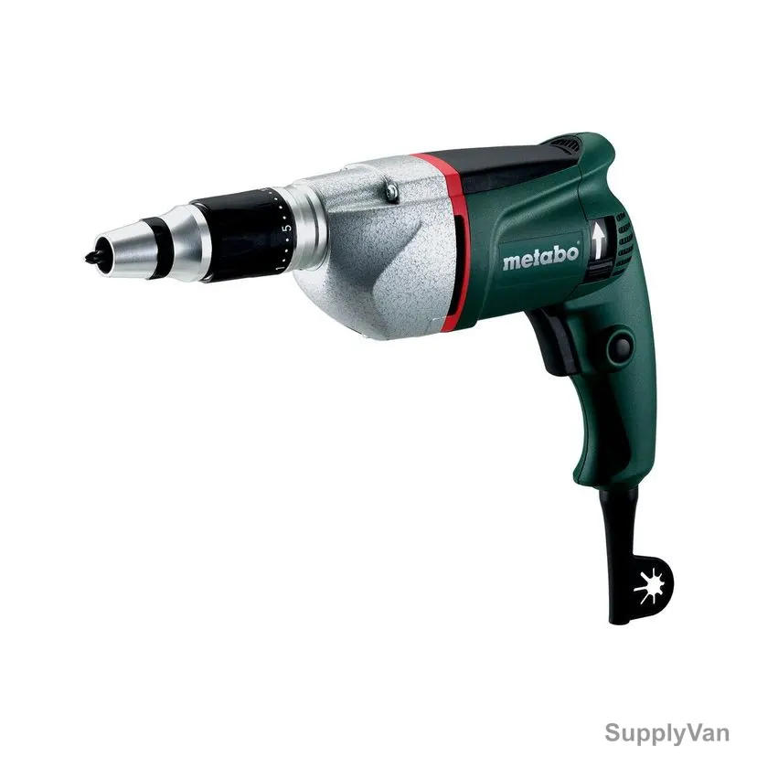 Metabo Drywall Screwdriver With Cardboard Box, DWSE-6-3-RplusL, 550W, 12 Nm
