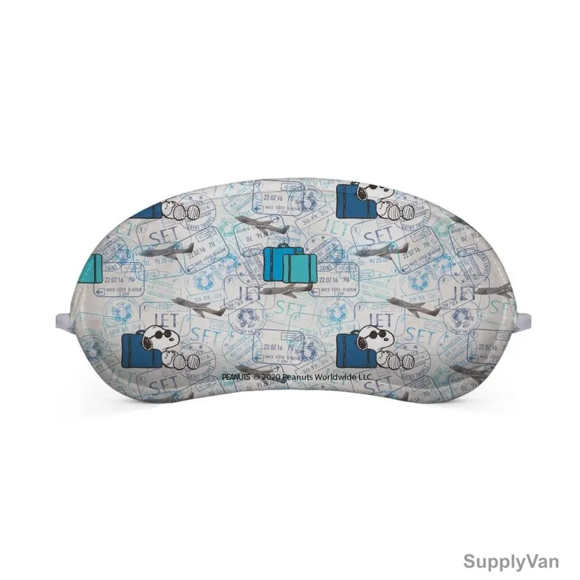 Wackylicious Snoopy Eye Mask, 755-401-95, 18 x 8.5CM, Santas Grey — image 1