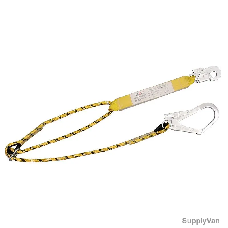 Jech Kernmantle Rope, JE321205, 12MM Dia, Yellow