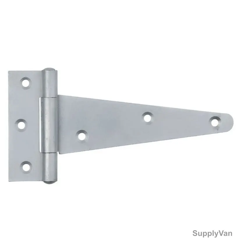 Dorfit T Hinge, Iron, 8 Inch, Galvanized Iron