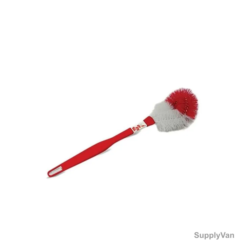 Akc Multi-Purpose Scrubbing Brush, TB23, Plastic, Red/White