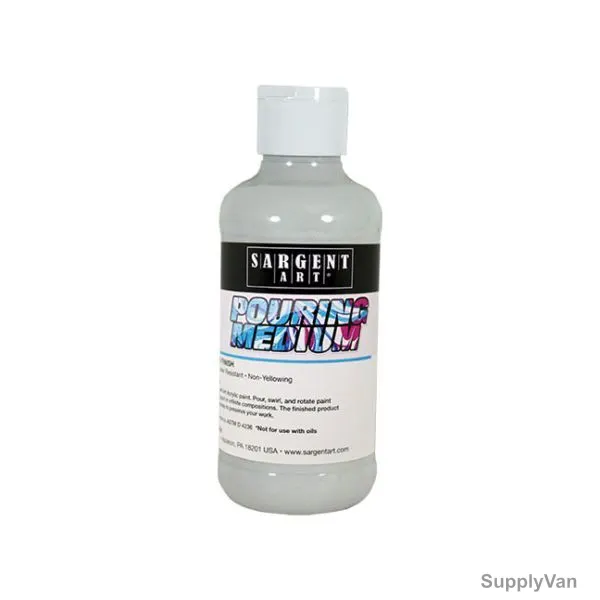 Sargent Art Acrylic Pouring Medium, SA22-8824, 8 Oz