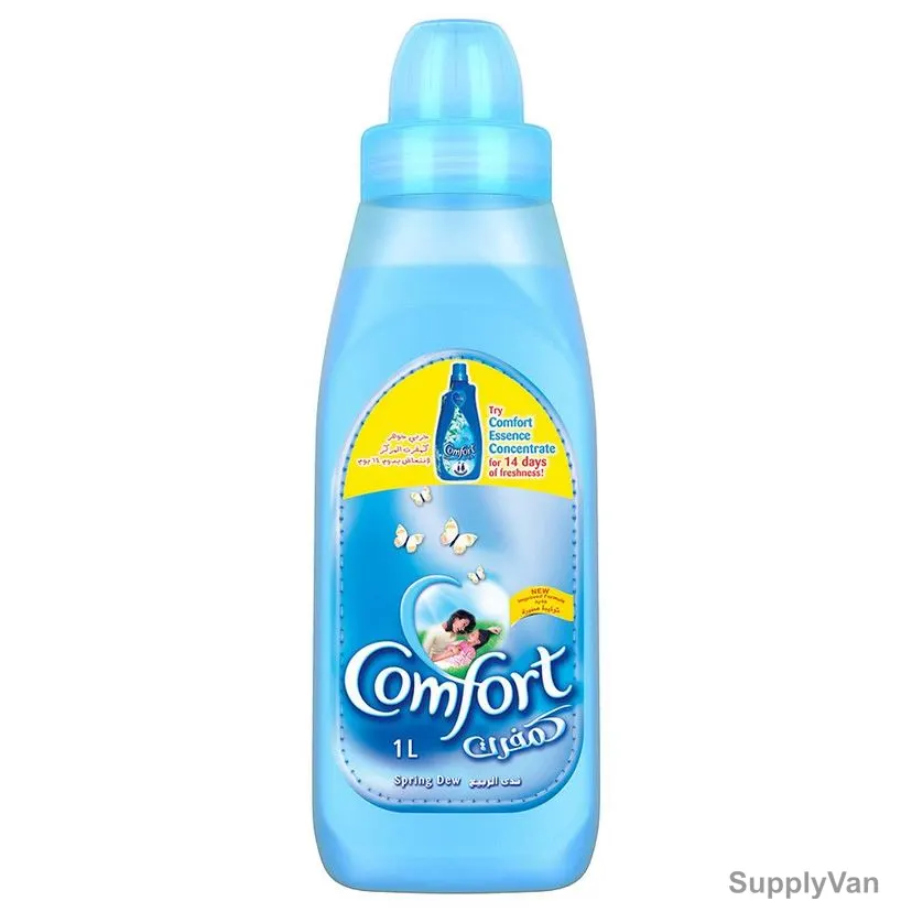 Comfort Fabric Softener, Spring Dew, 1 Ltr