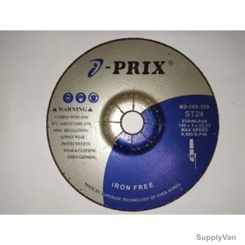 I-Prix Cutting Disc, ST24, 180MM, PK50
