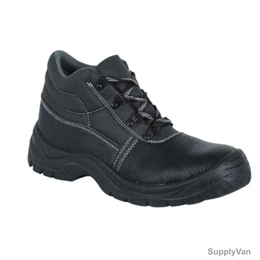 Armstrong Safety Shoes, TOK, Leather, SBP, Size45, Black