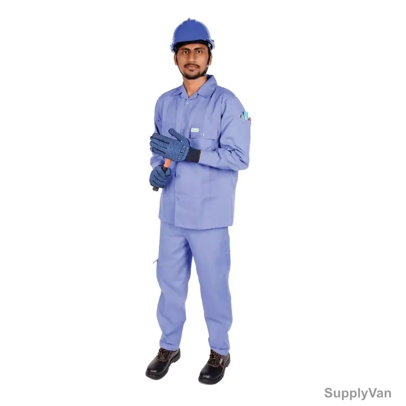 Neilson Work Pant and Shirt Set, NPS, Polycotton, 160 GSM, 2XL, Petrol Blue
