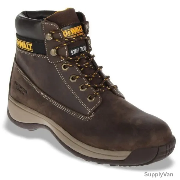 Dewalt Safety Boot, 60011-104-41, Size7, Brown