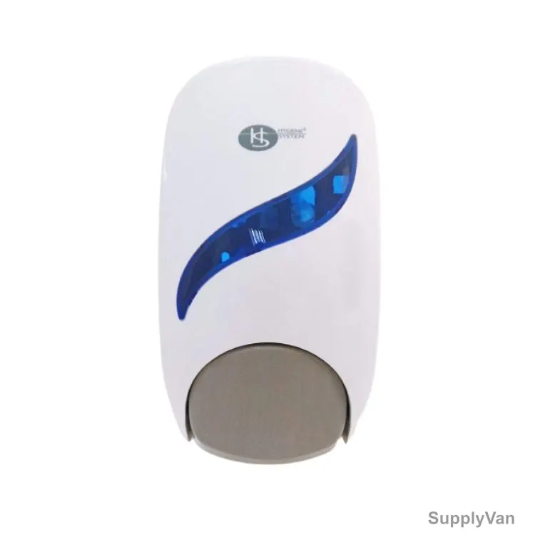 Hygiene System Wall Mounted Hand Soap Dispenser, SL1000, Sleek, Polypropylene, 1000ML, Blanco Blue — image 1