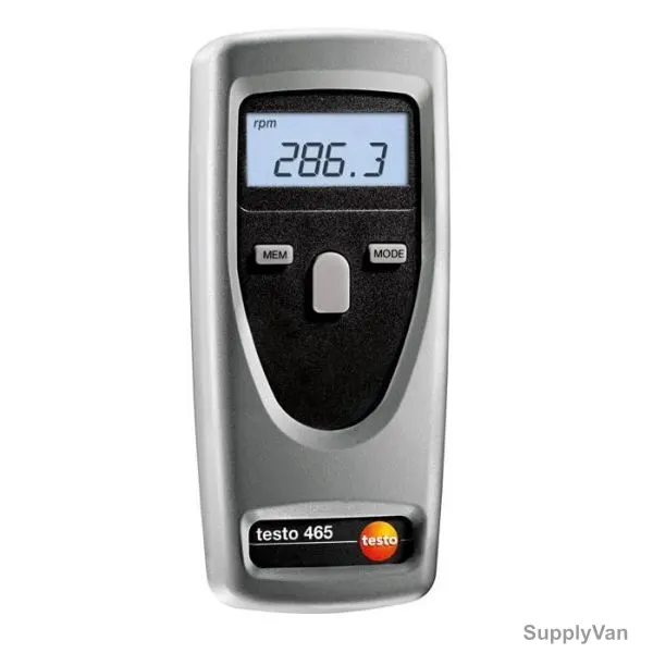 Testo Digital Tachometer, 465, 1 to 99999RPM — image 1