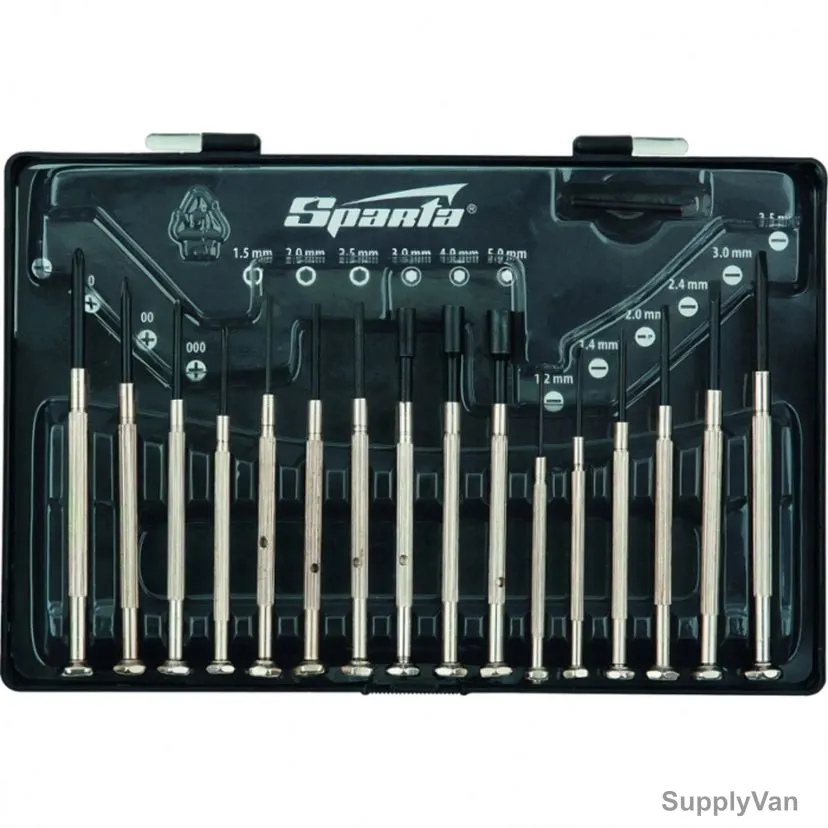 Sparta Precision Screwdriver Set, 11783, 16 Pcs/Set