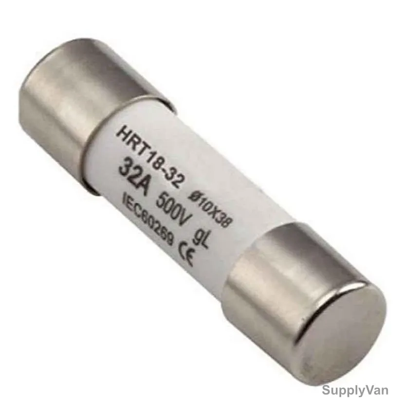 Himel Fuse, HRT18103832, 500V, 32A, 10MM Width x 38MM Length