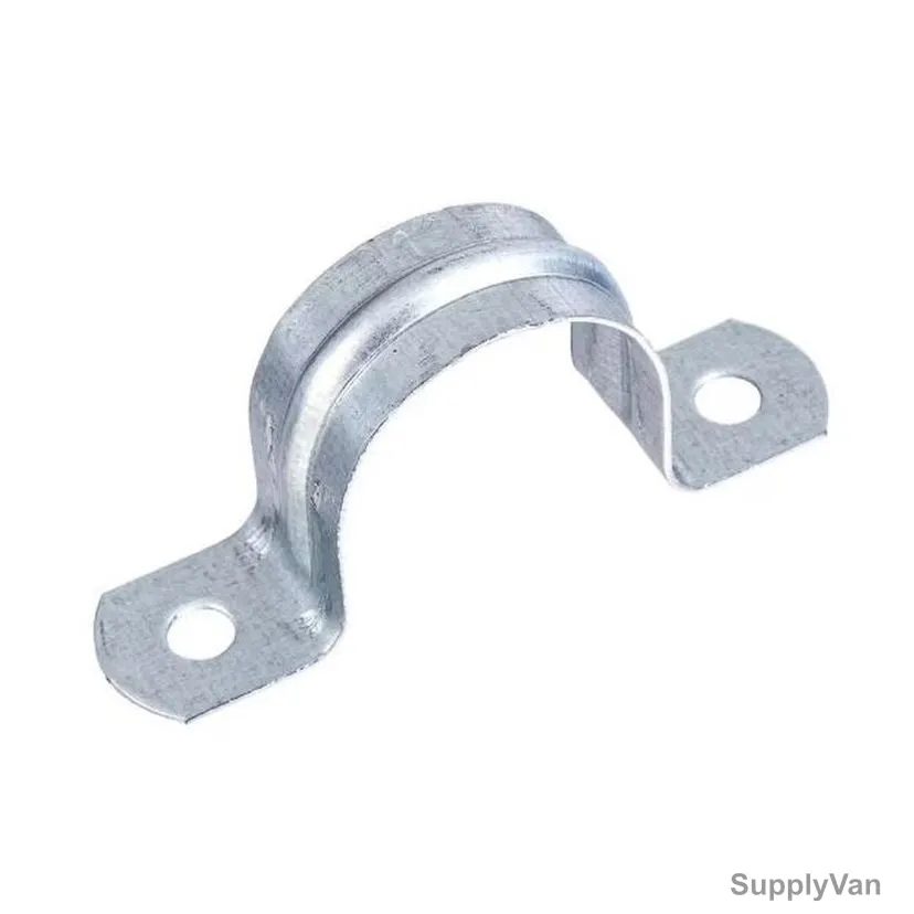 Pipe Clamp, Galvanised Iron, 2 Inch