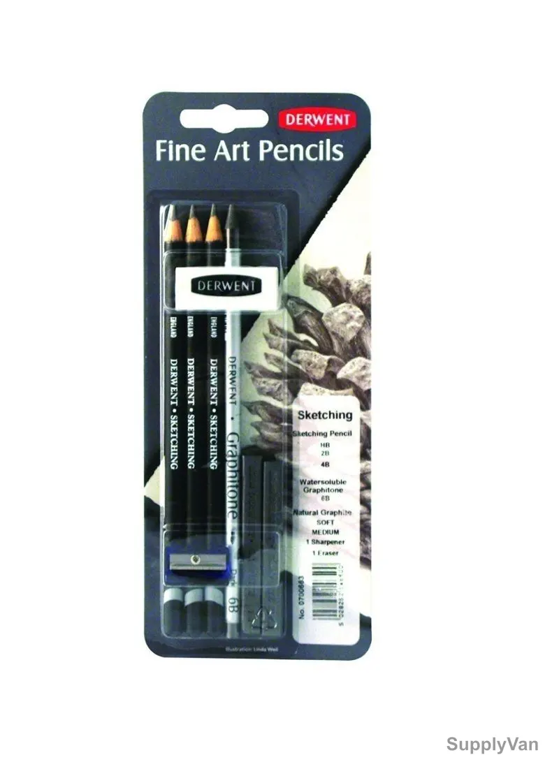 Derwent Onyx Pencil, RXL0700663, 100 Percentage Lightfast, Multicolor
