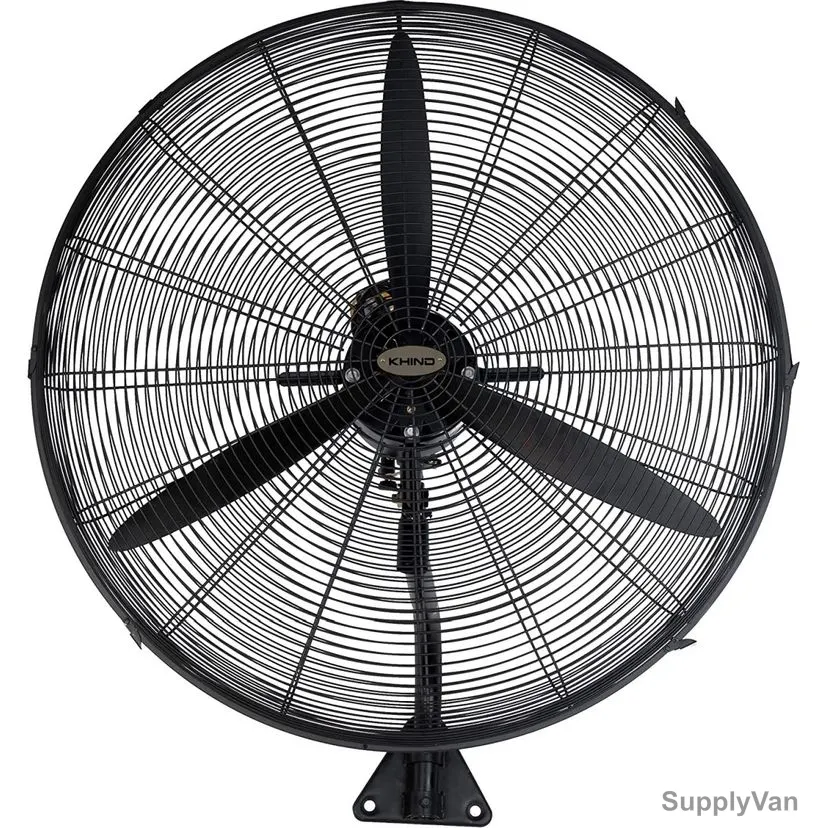 Khind Heavy Duty Industrial Wall Fan, WF2402, 150W, 24 Inch Blade Dia, Black — image 1
