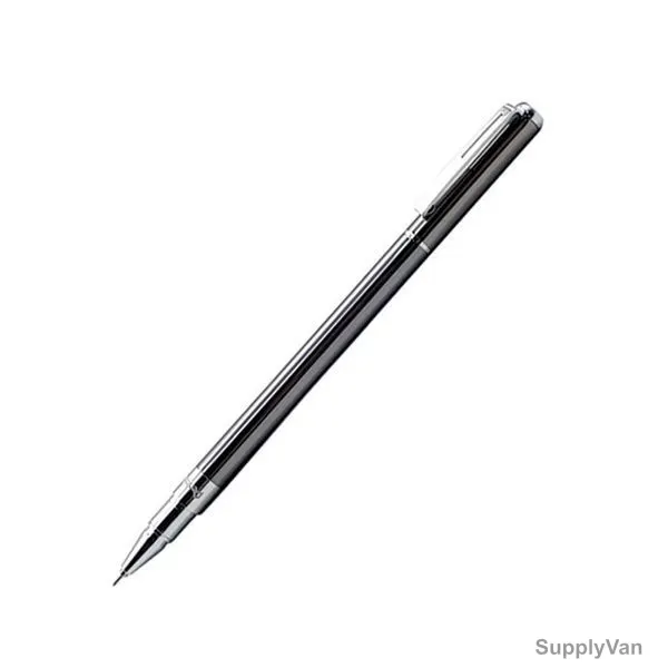 Pentel Sterling Gel Roller Pen, PE-K611A-C, 0.7MM Tip, Blue Ink/Black Body