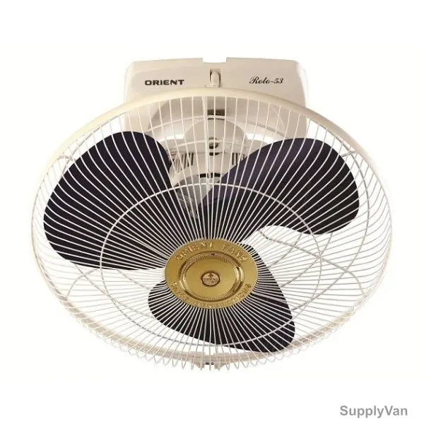 Orient Electric Orbit Fan, ROTO 53, 400MM, 63W, 1290RPM, Blue