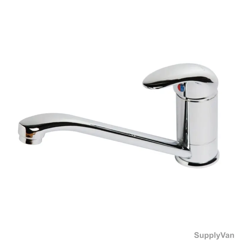 Milano Single Lever Sink Mixer, Lexus, Brass, Chrome Finish