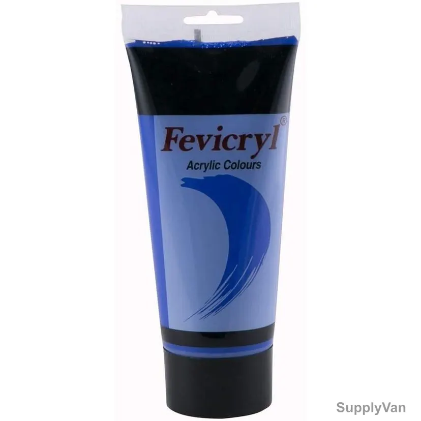 Pidilite Acrylic Color, AC03, Fevicryl, 200 ML, Cobalt Blue