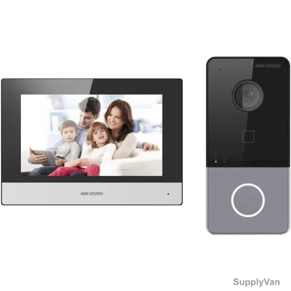 HikVision Video Intercom Villa Door Station, DS-KIS603-P, 2MP, 7 Inch, 1024 x 600p