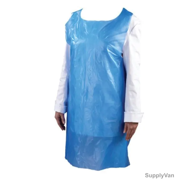 Hotpack Apron, Apronblue, 28X46 Inch, Blue, 1000 Pcs/Carton — image 1