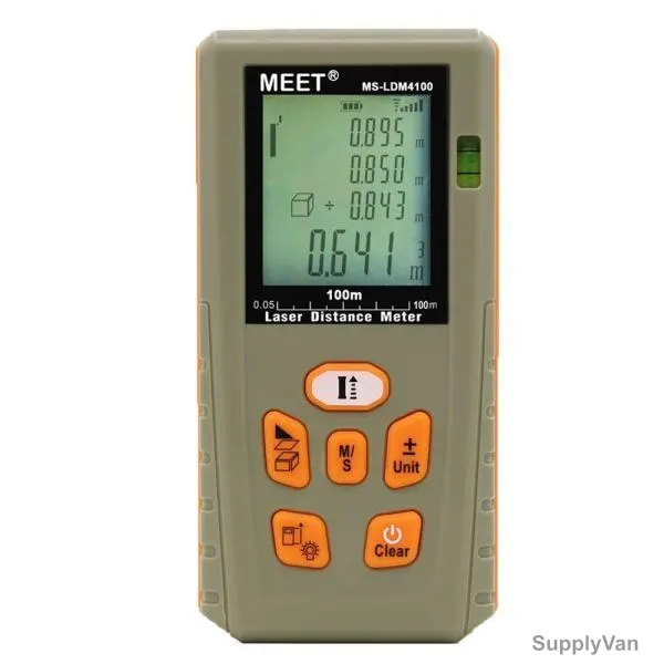 Meet Laser Distance Meter, MS-LDM4100, 0.05-100 Mtrs