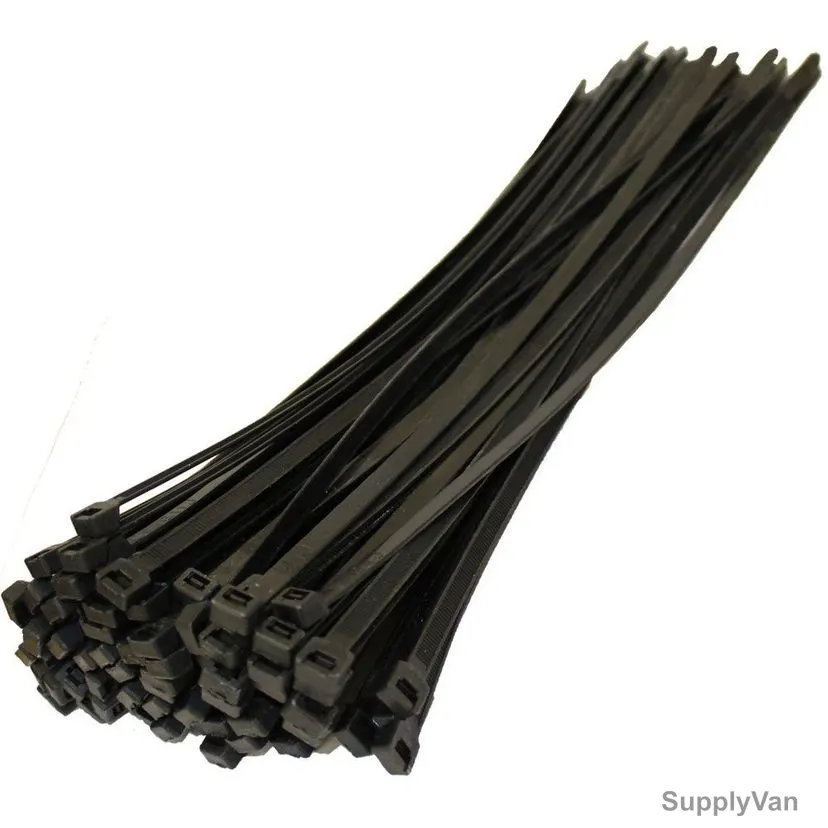 Kompress Nylon Cable Tie, KCT150-3.6, 150 x 3.6MM, Black, 100 Pcs/Pack