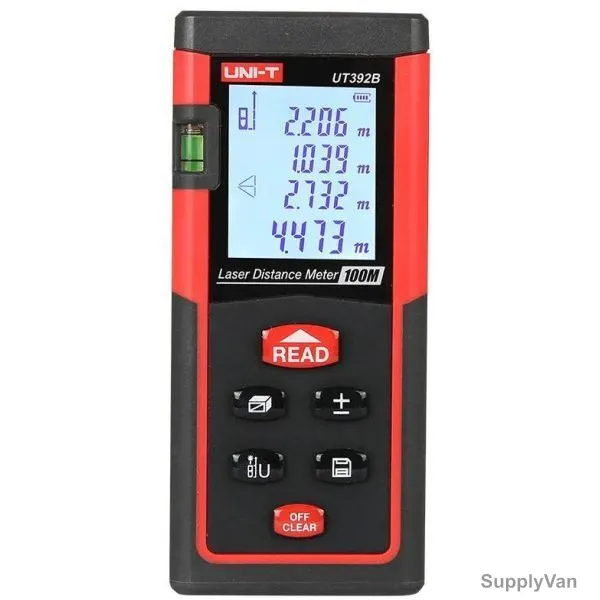 Uni-T Laser Distance Meter, UT392B, 100 Mtrs