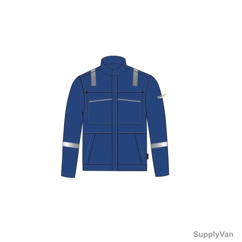 TarArc Arc Flash Safety Jacket, BLOKARC-12JKT-XLNV, XL, Navy Blue — image 1