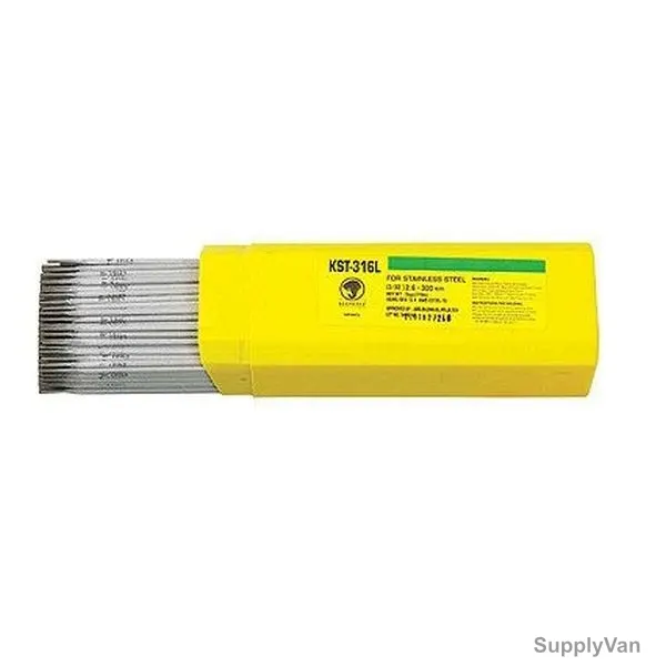 Kiswel Welding Rod, 316L, 2.6MM Dia x 300MM Length, 2 Kg/Pack