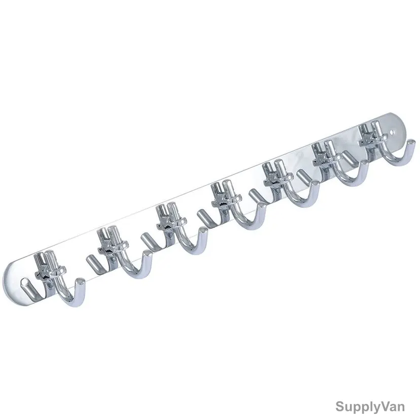 Argent Crystal Robe Hook, 23317, Silver Colour, Steel — image 1