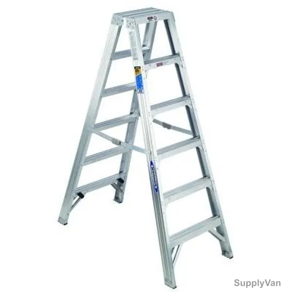 Zamil Step Ladder, DPL-5, Aluminium, 2 Sides, 5 Steps, 1.5 Mtrs, 113 Kg Weight Capacity
