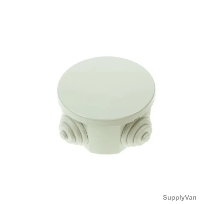 Gewiss Junction Box, GW44001, IP44, 65x35MM, Light Grey