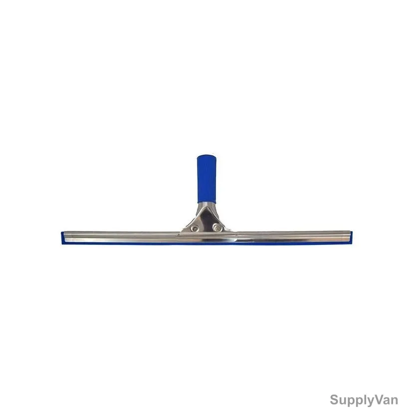 Akc Window Squeegee, WG17-45, Stainless Steel, 35CM, Blue/Silver