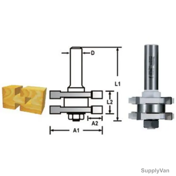 Makita Tongue and Groove Assembly, D-48935, 41x19MM