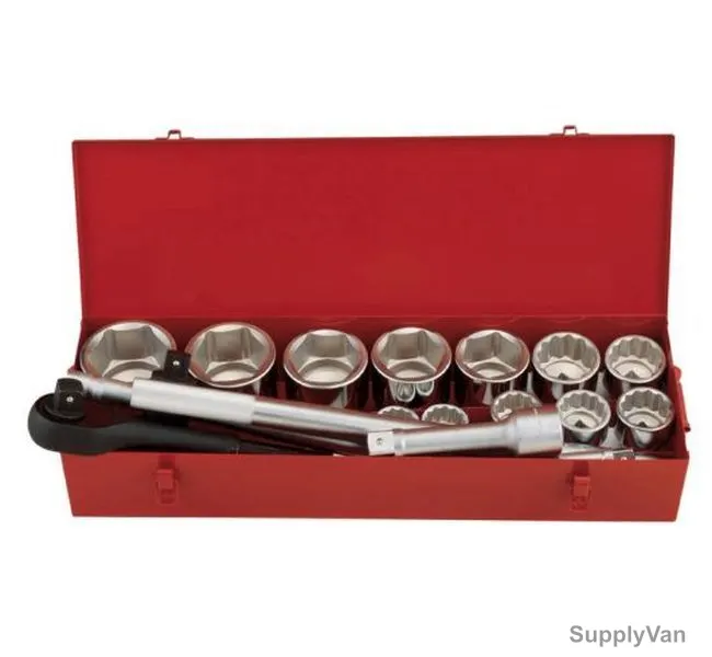Genius Metric Hand Socket Set, GS-816M, 16PCS
