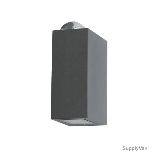 Lutec Outdoor LED Wall Light W/ Driver, 1862-B3-gr, 3W, 4000K