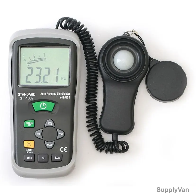 Standard Lux Light Meter With USB Interface, ST-1309, 1.5 Times/sec Measuring Range — image 1