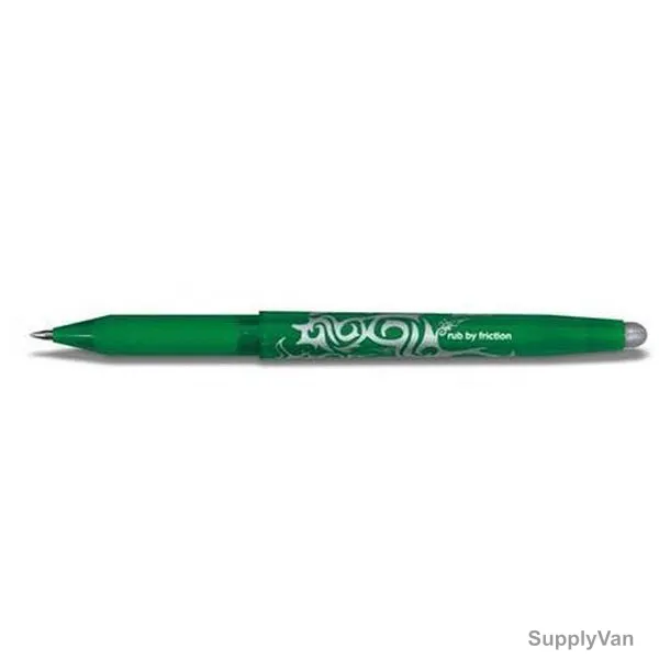 Pilot Erasable Roller Ball Pen, BLFR7, Frixion, 0.7MM Tip Size, Green