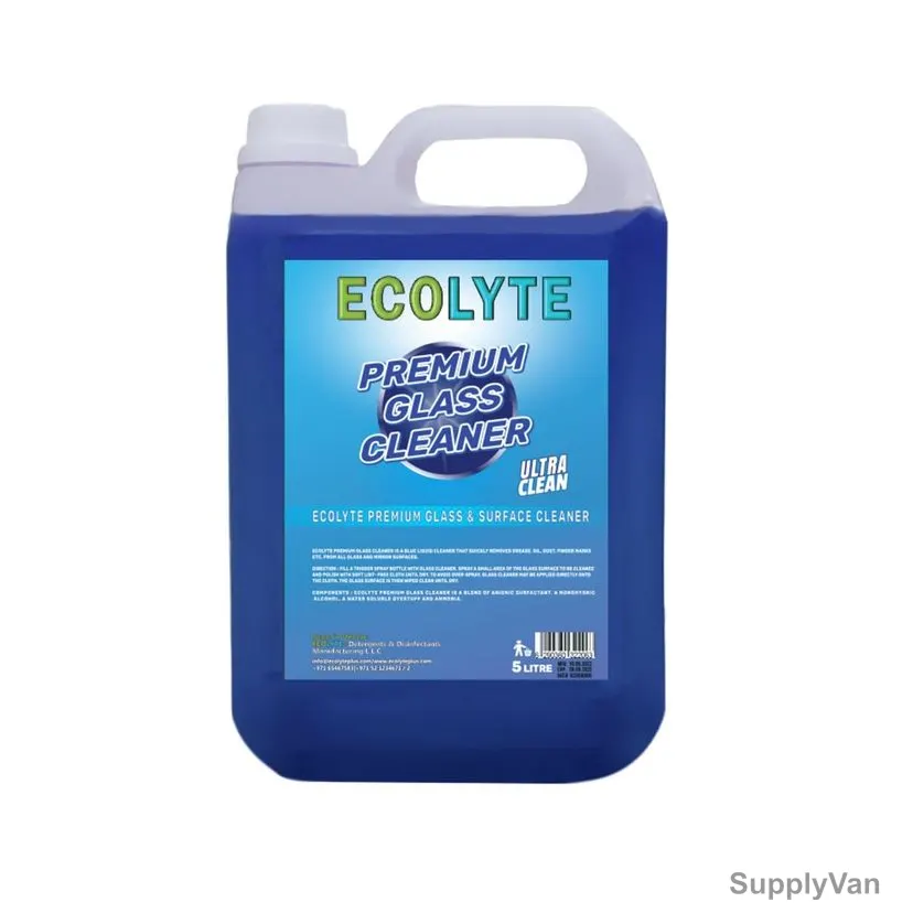 Ecolyte Plus Premium Glass Cleaner, ECO-GC-5L, 5 Ltrs
