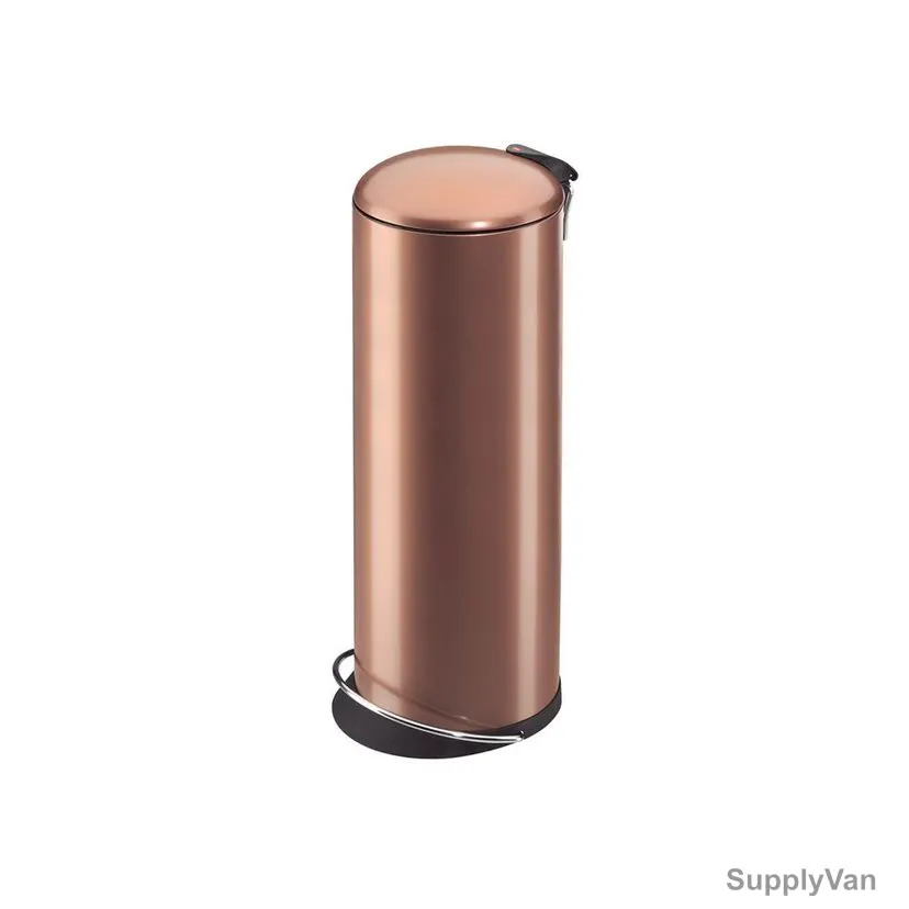 Hailo Pedal Waste Bin, HLO-0523-100, TopDesign L, 24 Litres, Copper