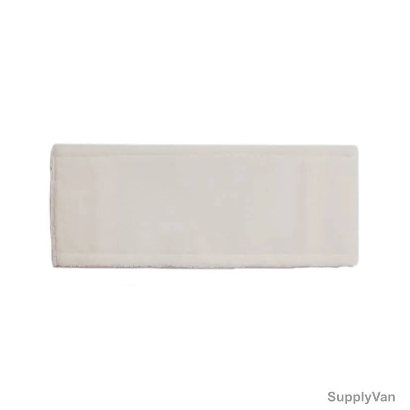 Ipc Mop Sleeve, 10158-FRAN00974, Snow Series, White, Hook and Loop, 40CM