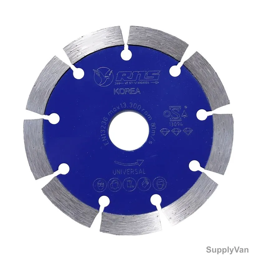 Rns Universal Diamond Cutting Blade, Segmented, 13300 RPM, 7 Inch Dia — image 1