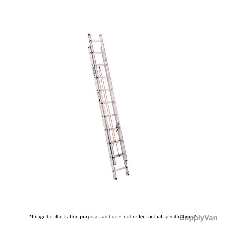 Altec Werner Extension Ladder, D1132-2, 16 Steps, 9.75 Mtrs, 90 Kg