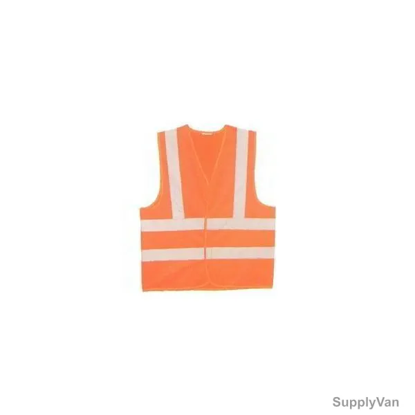Vaultex Reflective Vest, VFJ, One Size Fits All, Orange