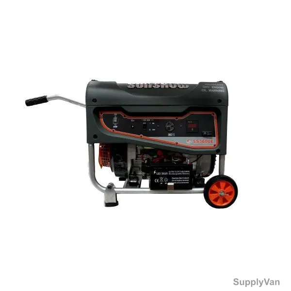 Sunshow Gasoline Generator, SS3600E, 3KVA — image 1