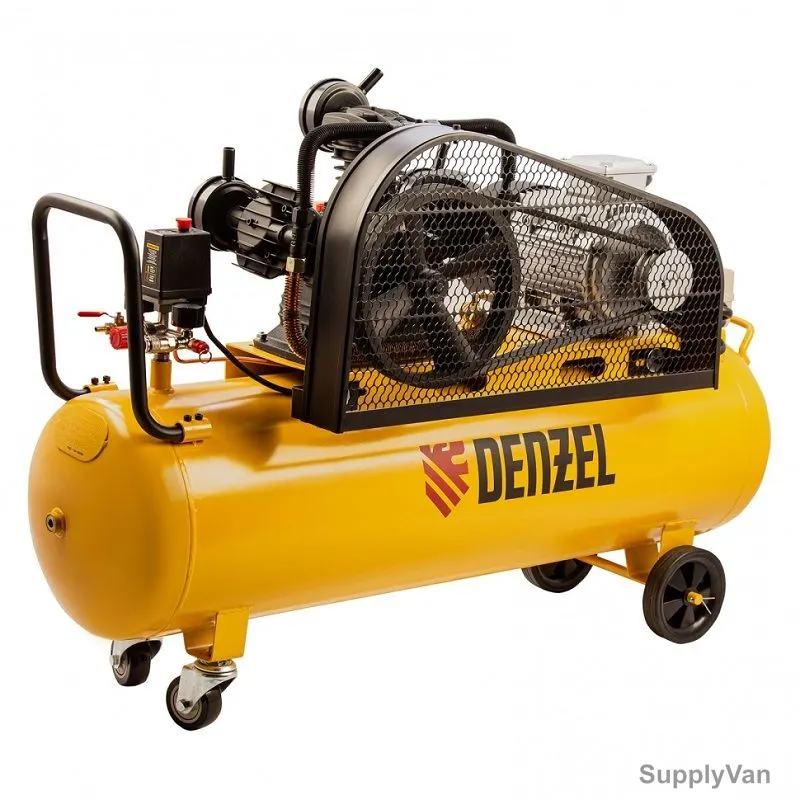 Denzel Belt-Driven Air Compressor, BCW3000-T/100, 3 kW, 100 Ltrs, 10 Bar, 520 L/Min — image 1