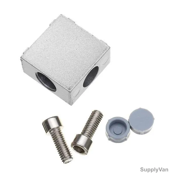 Extrusion Corner Connector, Aluminium, PK2