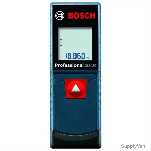 Bosch Laser Distance Meter, 0601072EG0, GLM 20 Professional, 20 Mtrs, Blue
