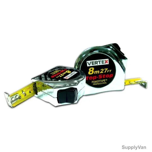 Vertex Measuring Tape, VXMT-008, 8 Mtrs